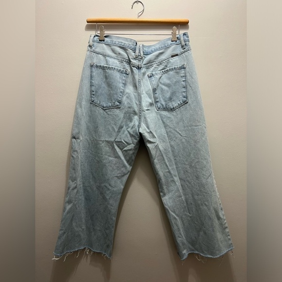 KanCan Ultra High Rise 90s Flare Wide Leg Jeans 15 | 31 light wash - Picture 6 of 7